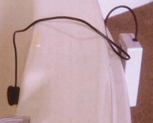 Bath water level sensor