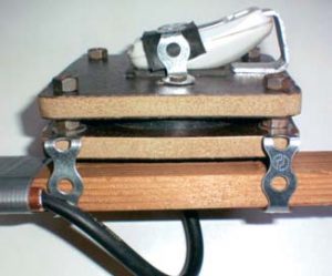 Blow tube for operating personal alarm